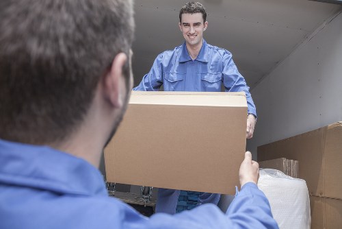 Residential moving van service for house removals in Woodside Park