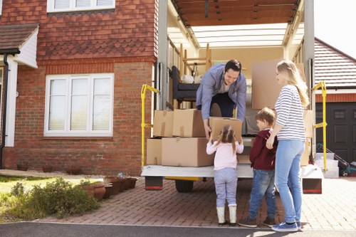 Prepared furniture pick-up for a landlord or tenancy change in Woodside Park